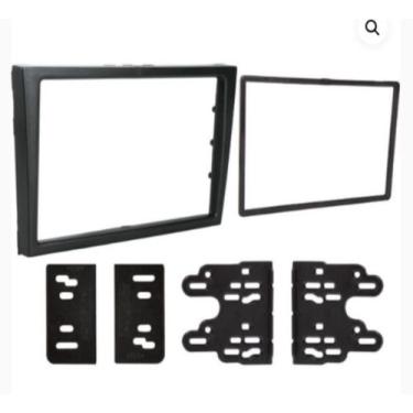 Imagem de Moldura de Rádio 2 din corsa/meriva/montana/vectra 02/ preta japonês e