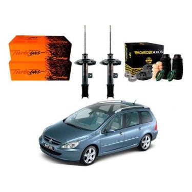 Imagem de Kit Amortecedor Dianteiro 307 Sw 2.0 2002 A 2006 - Cofap