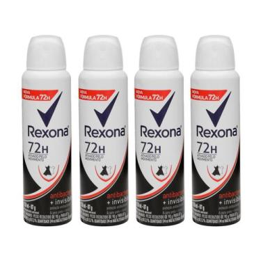 Imagem de Kit Desodorante Antitranspirante Aerossol Feminino - Rexona Antibacter
