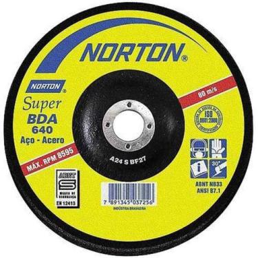 Imagem de Disco Desbaste 180 Bda640 7x1/4x7/8 - Norton