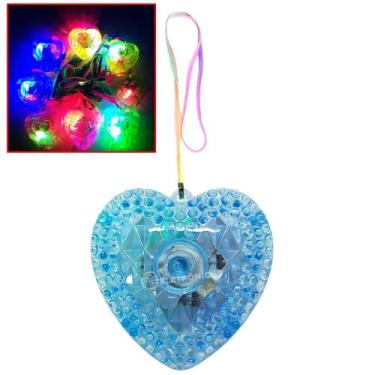 Imagem de Colar De Led Pisca Coração Para Festas Casamento Formatura XM21150CO -