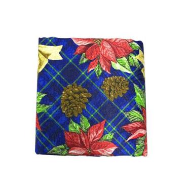 Imagem de Toalha de Mesa Jacquard Estampada Natal Natalina Papai Noel - MUMUDECO