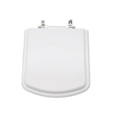 Imagem de Assento Sanitário Poliéster Dama-N Branco Para Louça Roca - Loja Dos A