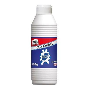 Imagem de Cola Líquida Branca Tenaz Lavável 500g - Pritt