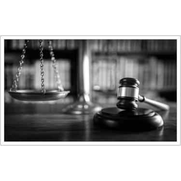 Imagem de Quadro Decorativo Advocacia Direito Advogado Escritórios Salas Moldura