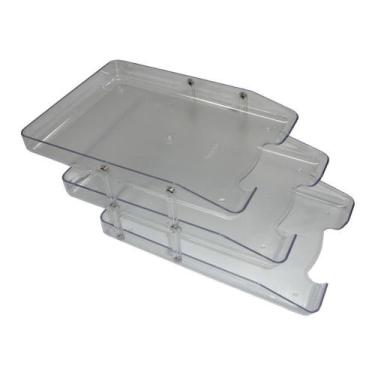 Imagem de Caixa de Correspondencia Tripla Movel Cristal 1 UN Acrinil