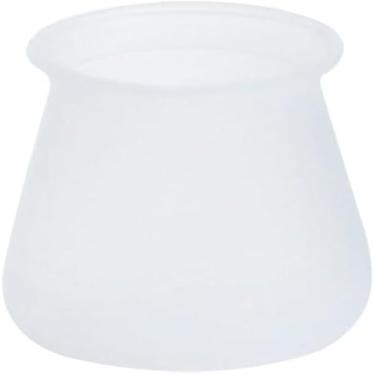 Imagem de Kit 16 Protetores Emborrachados Pé Mesa Cadeira Móveis Adaptável Proteção Silicone Borracha Resistente Piso