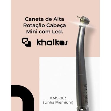 Imagem de Caneta de Alta Rotação KMS-803 Cabeça Mini com LED - Linha Premium - K