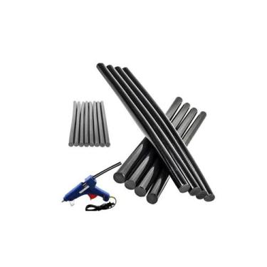 Imagem de Bastao de Silicone Cola Quente Preto 11mm 10pcs GS-BK - XSCORPION