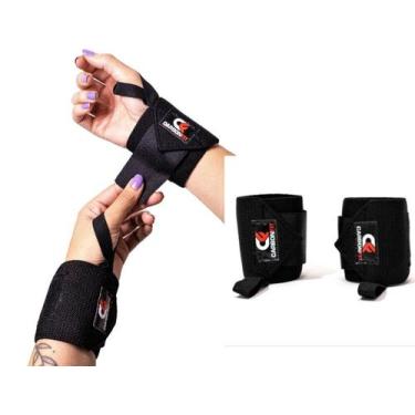 Imagem de Par de Munhequeira CARBONFIT, Preto