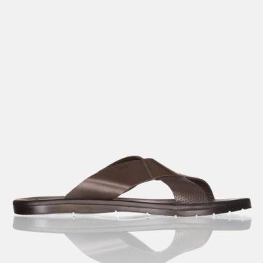 Imagem de Sandália Masculina Chinelo Casual Detalhe Tira Moda Verão Casa Estilo 