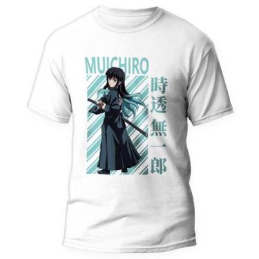 Imagem de Camiseta Demon Slayer Muichiro Tokito Anime Kimetsu no Yaiba - Kamiset