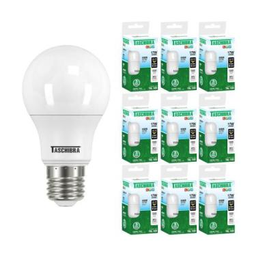 Imagem de Kit 10 Lâmpadas Led Bulbo TKL 17W Taschibra E27 Bivolt, 6500K - Branco