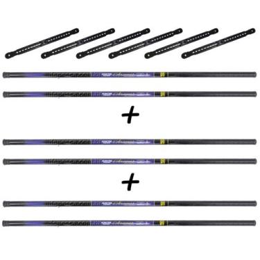 Imagem de Kit 6 Varas Telescópicas Albatroz Fishing Aramis 6 Medidas Diferentes 