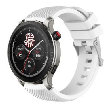 Imagem de Pulseira de Silicone Compativel com GTR4 GTR 4 A2166 / GTR3 A1971 / GT