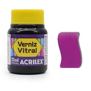 Imagem de Verniz Vitral Acrilex 37ml, 540 - VIOLETA COBALTO