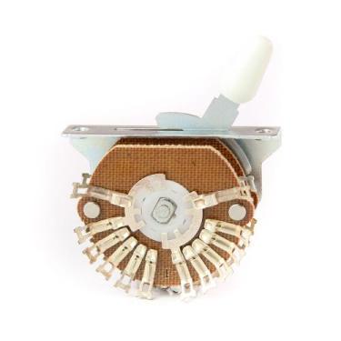 Imagem de Chave Seletora De 5 Posições Spirit Knob Branco E7110J-WHT - SPIRIT GU