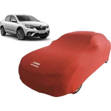 Imagem de Capa Para Proteger Pintura Carro Renault Logan Life - Mz, Vermelha