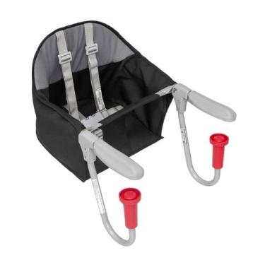 Imagem de Cadeira para Refeição Alimentação Portátil para Bebê Preta - Tutti Bab