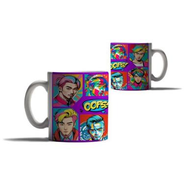 Imagem de Caneca Personalizada Presente Pop Art Quadrinho Kpop Dorama - Enjoy Sh