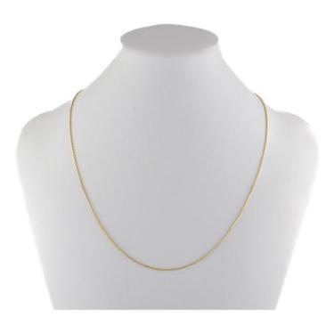 Imagem de Colar Masculino Ouro 18k Veneziana 3 Diamantada 70 Cm Maciça - JOIE JO