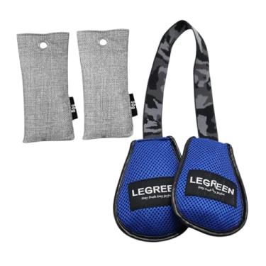 Imagem de kowaku Luvas de boxe desodorizantes eliminador de odores saco de carvão para luvas de goleiro geladeira, Azul, 50g Sabor Colônia