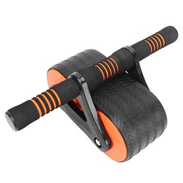 Imagem de Roda de Rolo Abdominal Roda Abdominal Roda de Rolo Abdominal, Roda de Rolo Abdominal Rodas de Exercício para Equipamento de Treinamento de Força de Crampons (Laranja)