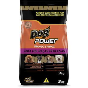 Imagem de Ração Dog Power Frango e Arroz para Cães Adultos Raças Pequenas, 15kg