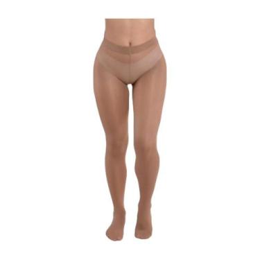 Imagem de Meia calça lupo meia calça opaca fio 20 ref:5898 feminino, Pó de arroz
