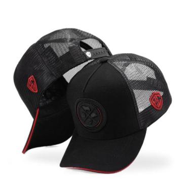 Imagem de Boné Plus Size Tamanho Grande Trucker Modão Caipira Sertanejo - Pampas