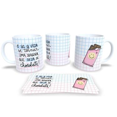 Imagem de Canecas de Porcelana Personalizada Páscoa Encanto e Doçura em Cada Gole