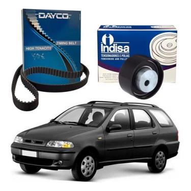 Imagem de Kit Correia Dentada Tensor Palio Weekend 1.0 16v 2000 A 2003 - Dayco