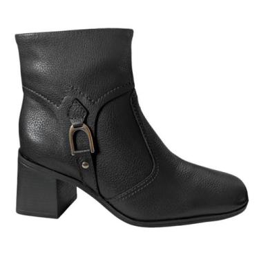 Imagem de Bota cano curto Bottero 361807-2, Preto, 36