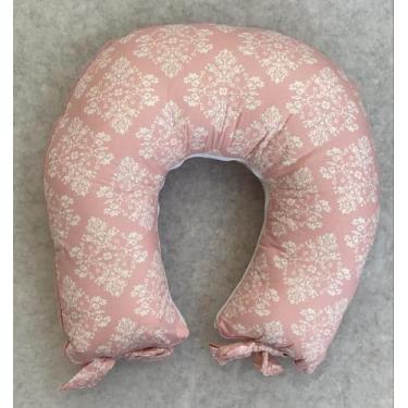 Imagem de Almofada para Amamentar Bebe -Fascinação Rosa Escuro - Jandis Baby Enx