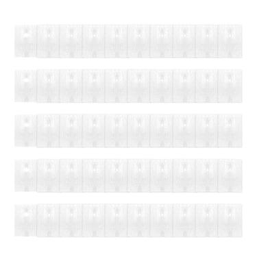 Imagem de QANYEGN 50 unidades de avental descartável para tingimento de corte de cabelo, capa de barbeiro descartável, capa de vestido de cabeleireiro à prova d'água para tintura de cabelo