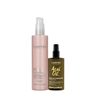 Imagem de Kit Cadiveu Professional Repair Solution Açaí Proteína Oil 60 (2 produtos)