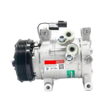 Imagem de Compressor de ar condicionado automotivo AC compatível com MG ZS GASOLINA 2017-2023 10780650 SEBX13D 10205239 9178231468681 108846 10230275 5pk