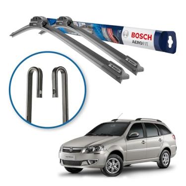 Imagem de Par de Palheta Limpador Parabrisa Aerofit Par de Palheta Limpadora Dianteiro Original Fiat Palio Weekend 2008 2009 2010 2011 2012 2013 2014 2015 2016 2017 2018 2019 2020 2021 2022 2023 2024