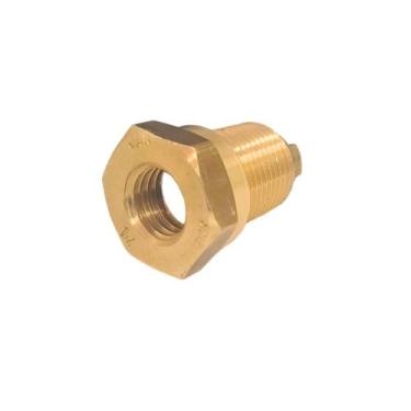 Imagem de Válvula Latão Adptador de gás Botijão P13 1/2 Npt  - Pw9001
