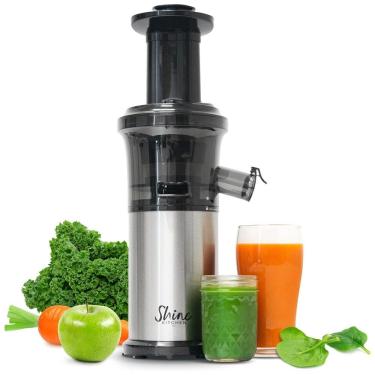 Imagem de Espremedor Moedor Frutas e Vegetais 40 RPM 200W, 110v, SHINE KITCHEN CO. BY TRIBEST SJV 107 A, Prateado