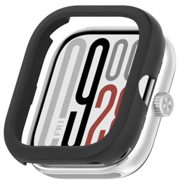 Imagem de Disscool Capa compatível com Redmi Watch 5Watch 4/Watch5 eSIM Smartwatch Soft Anti Drop PC Capas protetoras de substituição Shell Smart Watch Acessórios (preto)