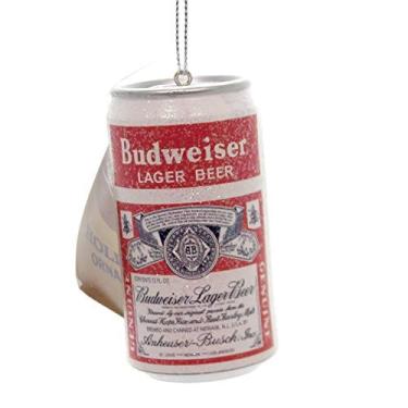 Imagem de Vintage Budweiser Beer Can Enfeite de Natal Bud Lager Decoração Nova
