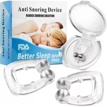 Imagem de Nasal Clipes Anti Ronco Magnético- Kit 2 Unidades