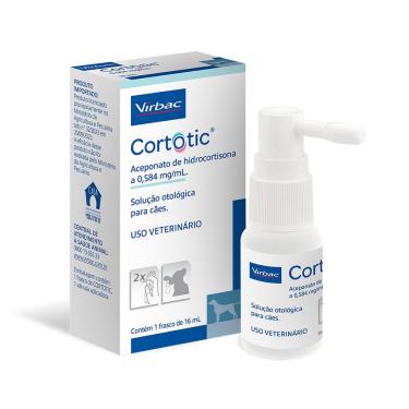 Imagem de Solução Otológica Cortotic para Cães Virbac 16ml