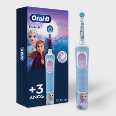 Imagem de Escova dental elétrica infantil oral-b frozen