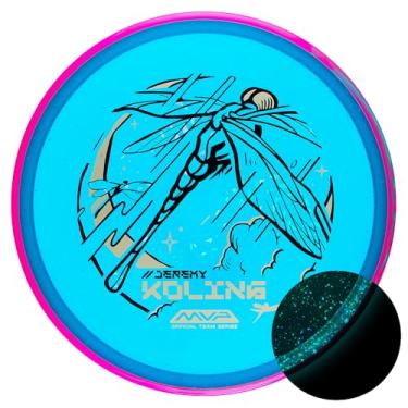 Imagem de AxiomParticle Glow Tempo Disc Golf - Proton Glow Disc Golf Disc - Design de folha tripla - 166-175 g - Edição Jeremy Koling - A cor pode variar