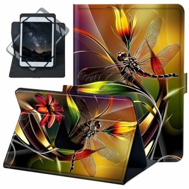 Imagem de ACWDMKH Capa universal para tablet Android 10 de 10,1 polegadas com rotação de 360 graus, capa fólio para iPad 9,7/10,2/10,5/Galaxy Tab 9-10,5 polegadas/Fire HD10 e mais tablet de 9,0 a 10,5