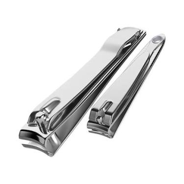 Imagem de Tesoura De Aço Inoxidável Resistente Para Unhas Duras, Facas Largas E 