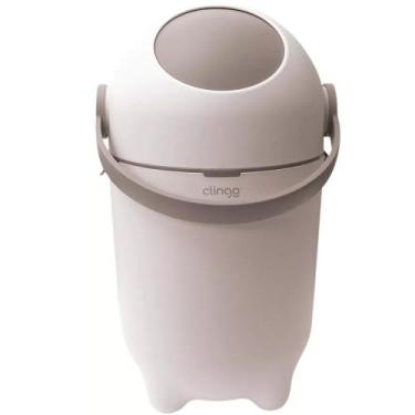 Imagem de Lixeira Anti-odor Mágica Branca 10l Clingo