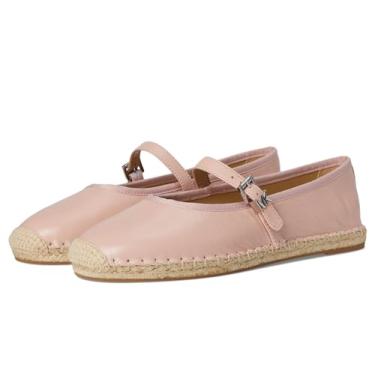 Imagem de Michael Kors Sapatilha feminina Lynn Ballet Espadrille, Rosa esfumaçada, 36
